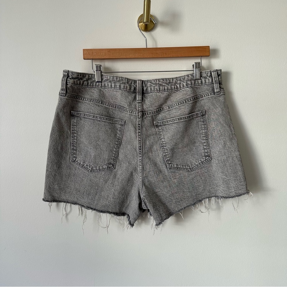Universal Thread | Gray Cut Off Button Fly Shorts - image 7